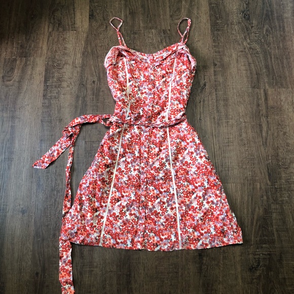 LC Lauren Conrad Dresses & Skirts - LC Lauren Conrad Floral Sleeveless Dress Sz 4